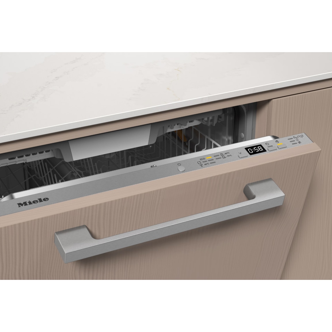 Masina de spalat vase incorporabila Miele G 5851 SCVi, 14 seturi, 5 programe, Clasa A, QuickPowerWash, AutoOpen, 60 cm