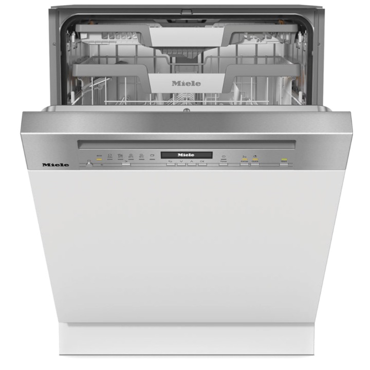 Masina de spalat vase Miele G 7040 Sci, 14 seturi, 10 programe, Clasa A, AutoDos cu PowerDisk, Miele@home, AutoOpen, QuickPowerWash, 60 cm, Inox