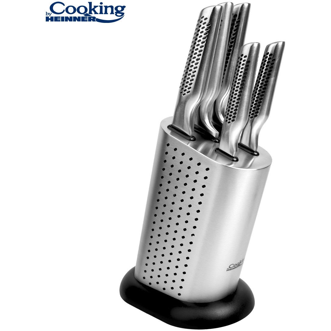 Set cutite 6 piese Cooking by Heinner Skyline, inox - eMAG.ro