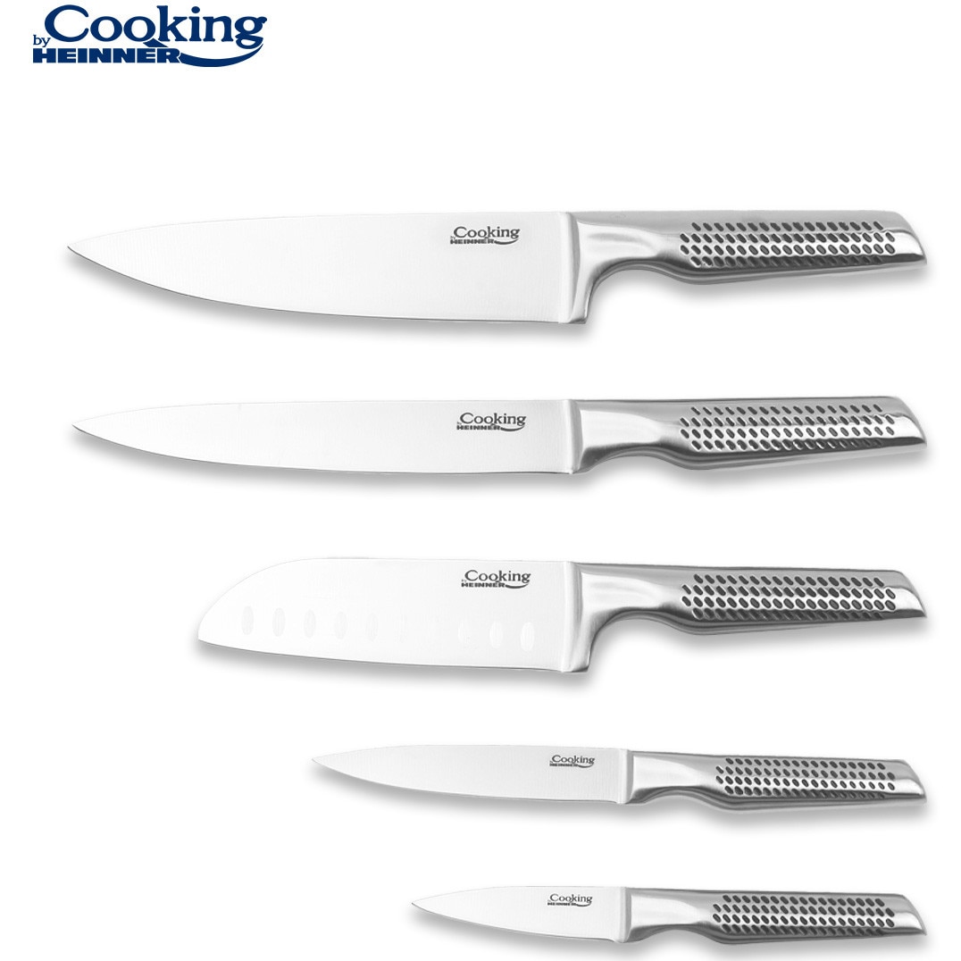 Set cutite 6 piese Cooking by Heinner Skyline, inox - eMAG.ro