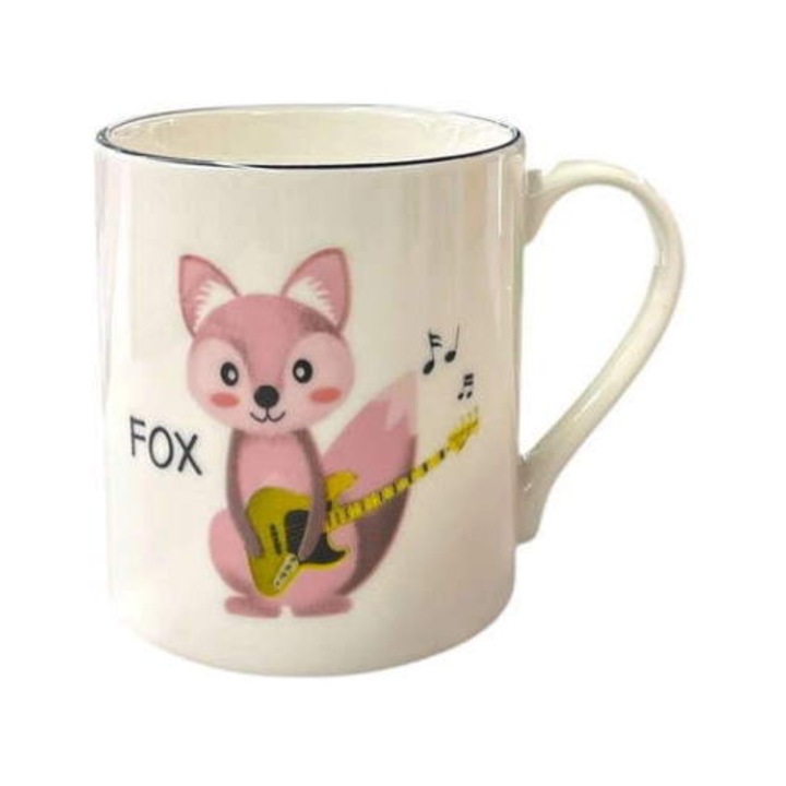 Cana ceramica, Vulpe, 8.5 x 8, 8 cm