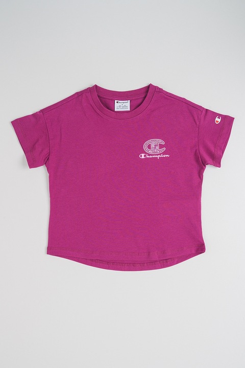 Champion, Virágmintás póló, Fukszia/Rózsaszín