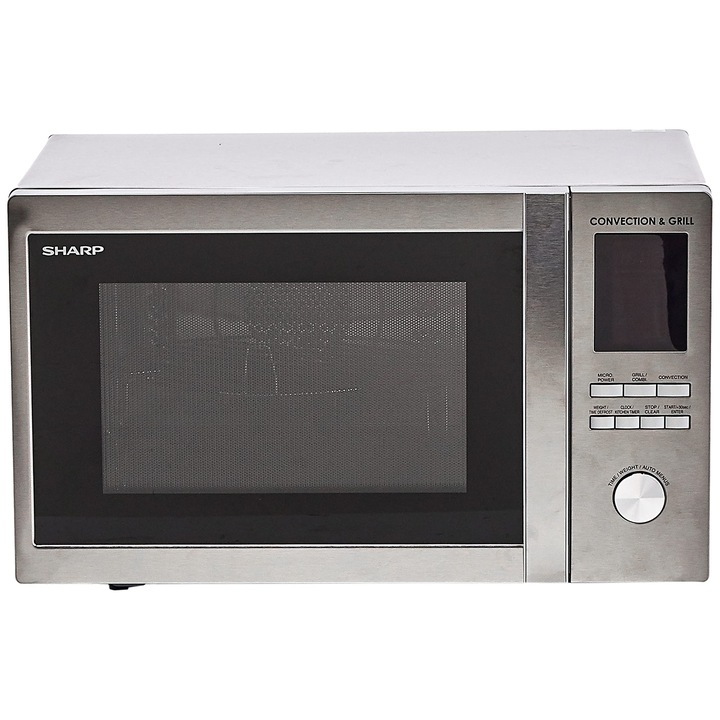 Sharp r-982stwe Comptoir du microunde combinat 110915 1000 W cuptor cu microunde din otel inoxidabil, cuptor cu microunde (Comptoir du, cuptor cu microunde combinat, 42 L, 1000 W, butoane, rotativ, otel inoxidabil)