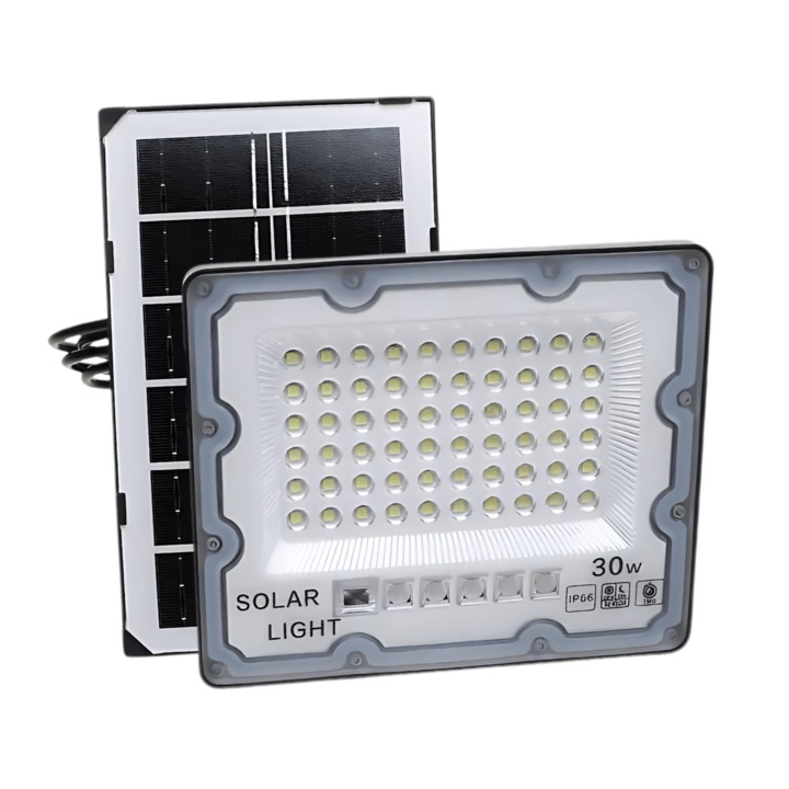 Proiector cu panou solar, 30W, Z-TOOLS / ZTS8565