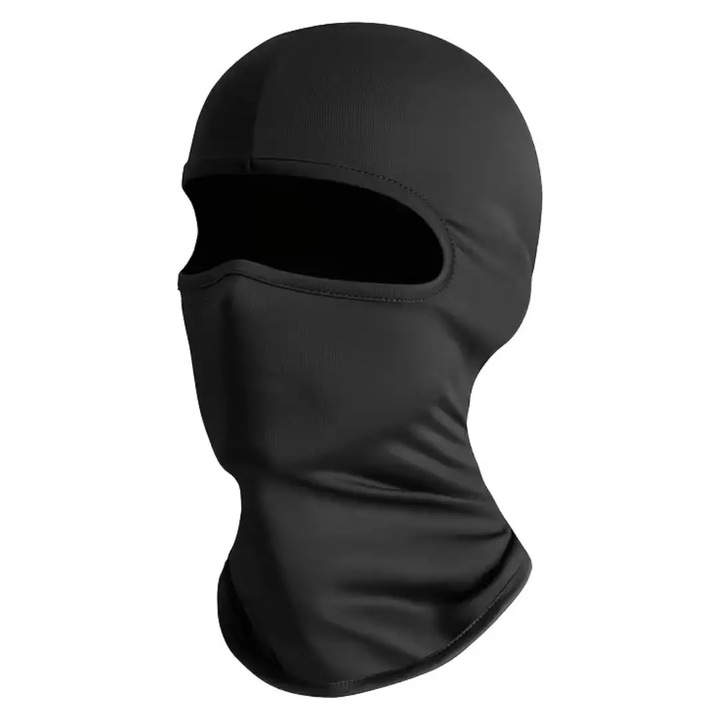 Balaclava/cagulă moto, Negru