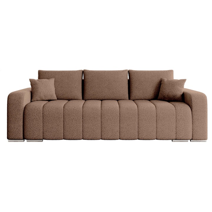 Canapea living moderna, MIRJAN 24, maro, 90x244x86 cm