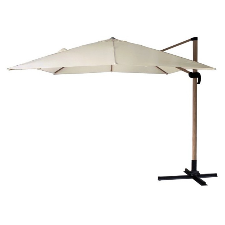 Kerti Róma napernyő - 3 x 3 méteres - bézs