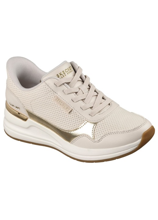 Skechers Skechers Slip-ins Billion 2 Top-Tier törtfehér női bebújós sportcipő 177343-NAT