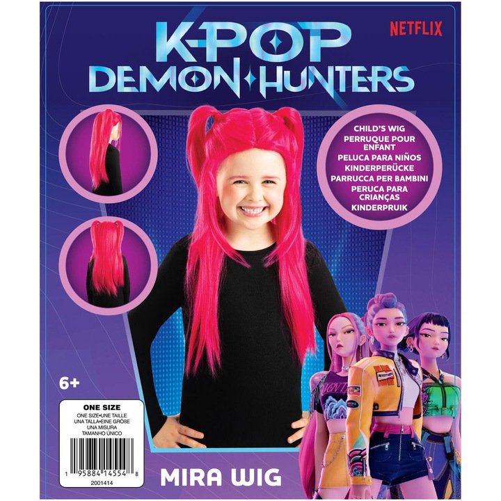 Peruca K-Pop Demon Hunters, Mira