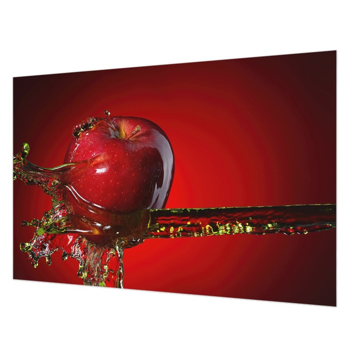Dekor Tapéta, Wallfluent, Lédús energia, Piros, 104 x 70 cm, Vlies, Fali Dekoráció, 010100060020000000761
