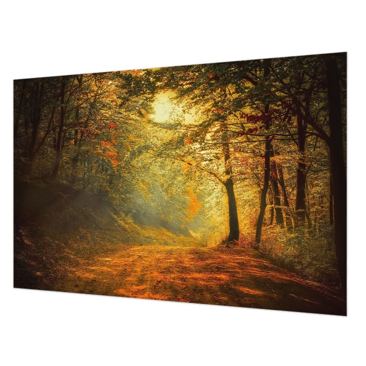 Tapéta Falra, Wallfluent, Őszi tájkép, Sárga, 104 x 70 cm, Nem Szőtt, Élénk Színek, 010100060020000001585