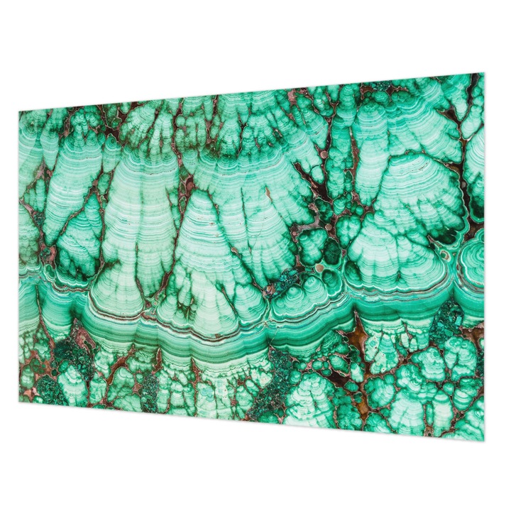 Fotótapéta Falra, Wallfluent, Zöld minták, Türkiz, 104 x 70 cm, Nem Szőtt, Stílusos, 010100060020000005875