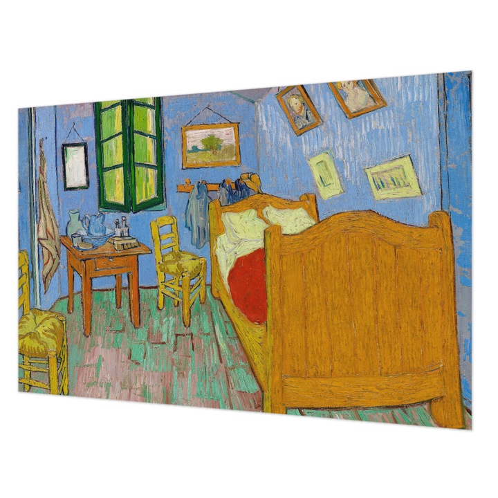 Tapéta Vlies Fali Dekoráció, Wallfluent, Hangulatos dekoráció, Kék, 104 x 70 cm, Nem Szőtt, Könnyen Felszerelhető, 010100060020000010622