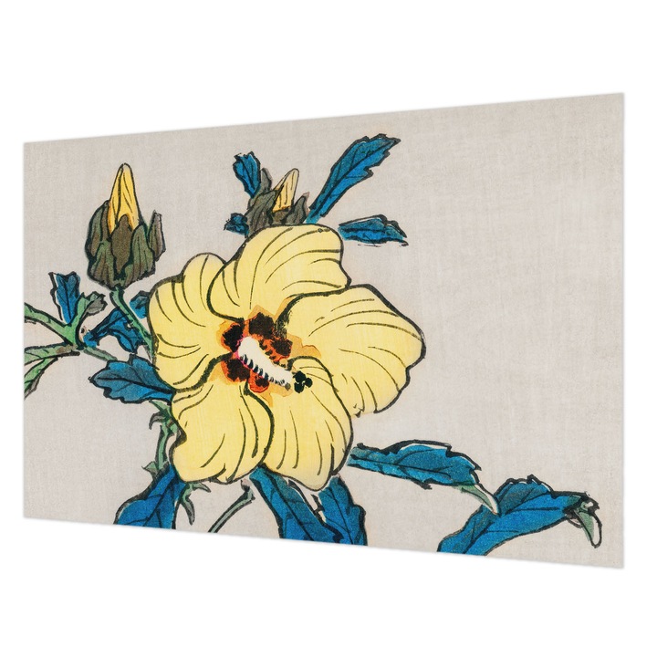 Fotótapéta Falra, Wallfluent, Sárga virág, Sárga, 104 x 70 cm, Nem Szőtt, Klasszikus, 010100060020000017946