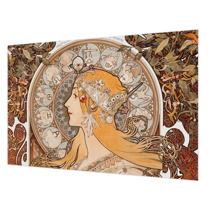 Dekor Tapéta, Wallfluent, Zodiákus elegancia, Bézs, 104 x 70 cm, Nem Szőtt, Könnyen Felszerelhető, 010100060020000031733