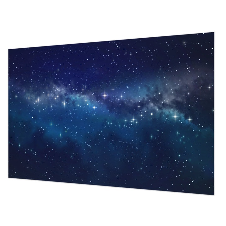 Fotótapéta Falra, Wallfluent, Csillagos éjszaka, Tengerészkék, 104 x 70 cm, Vlies, Dekoráció, 010100060020000088226