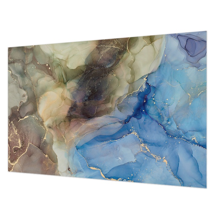 Dekor Tapéta, Wallfluent, Színes absztrakt, Barna, 104 x 70 cm, Nem Szőtt, Stílusos, 010100060020000282552