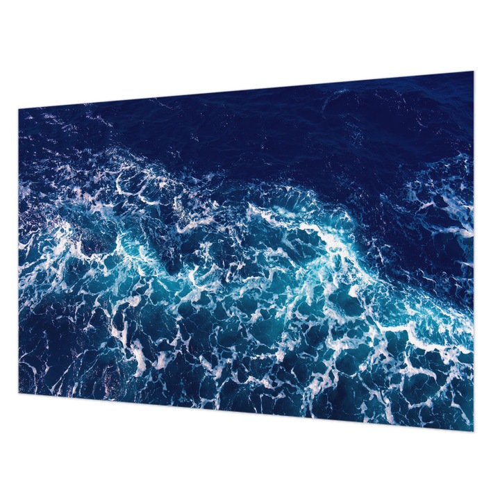 Tapéta Falra, Wallfluent, Tengeri hullámok, Tengerészkék, 104 x 70 cm, Vlies, Öko, 010100060020000282624