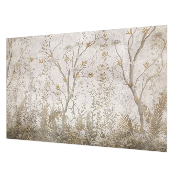 Fotótapéta De Perete, Wallfluent, Un colt de padure, Bej, 104 x 70 cm, Art Deco, De Interior, 010100060020000282773