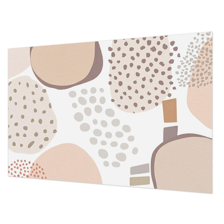 Dekor Tapéta, Wallfluent, Finom pontok, Bézs, 104 x 70 cm, Vlies, Élénk Színek, 010100060020000284703