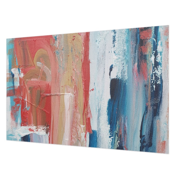 Fotótapéta Falra, Wallfluent, Színes absztrakciók, Kék, 104 x 70 cm, Vlies, Előszobába, Hálószobába, 010100060020000284898