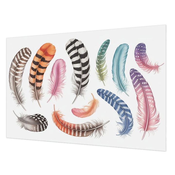 Tapéta Falra, Wallfluent, Pasztell tollak, Barna, 104 x 70 cm, Vlies, Fali Dekoráció, 010100060020000284992