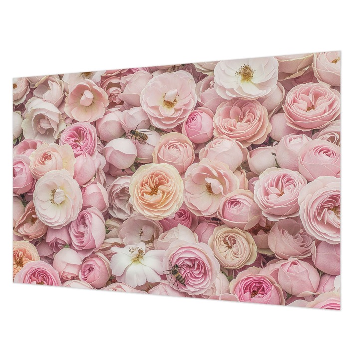 Fotótapéta Falra, Wallfluent, Gyönyörű virágok, Rózsaszín, 104 x 70 cm, Nem Szőtt, Öko, 010100060020000285010