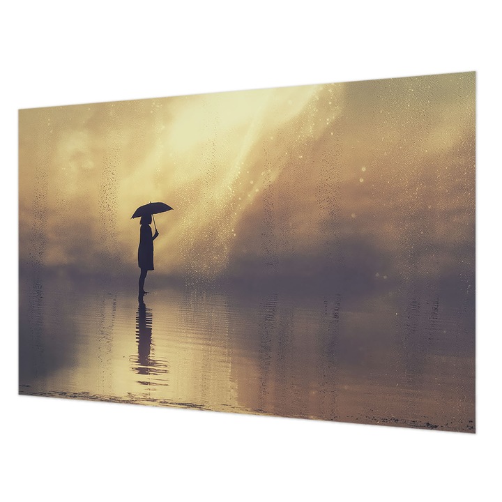 Dekor Tapéta, Wallfluent, Titokzatos jelenet, Bézs, 104 x 70 cm, Vlies, Élénk Színek, 010100060020000285066