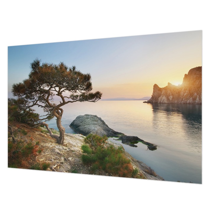 Tapéta Falra, Wallfluent, Békés természet, Kék, 104 x 70 cm, Vlies, Stílusos, 010100060020000001166