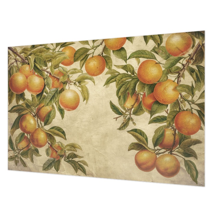 Fotótapéta Falra, Wallfluent, Gyümölcságak, Zöld, 104 x 70 cm, Vlies, Élénk Színek, 010100060020000285311
