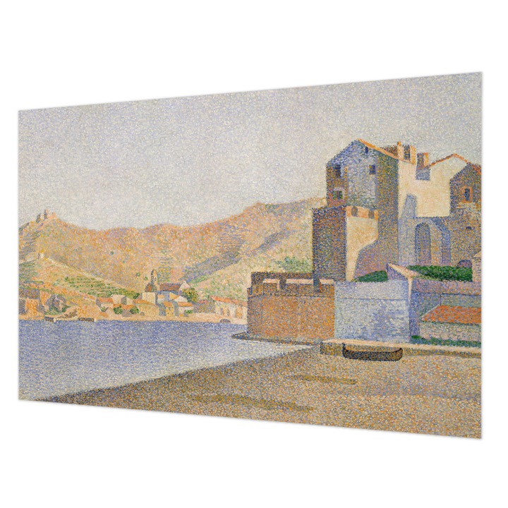 Tapéta Falra, Wallfluent, Nyári menedék, Narancssárga, 104 x 70 cm, Vlies, Modern Belsőépítészeti Dekoráció, 010100060020000285400