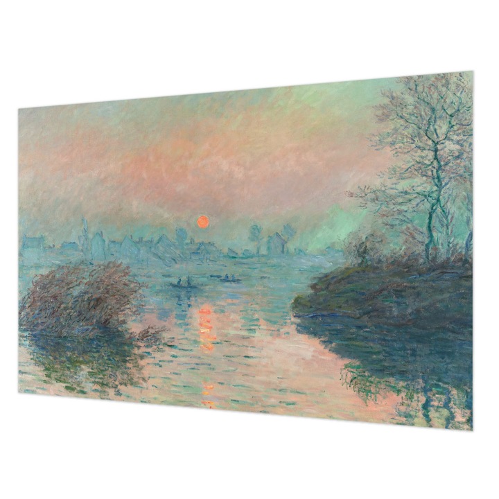 Dekor Tapéta, Wallfluent, Légköri szürkület, Kék, 104 x 70 cm, Vlies, Klasszikus, 010100060020000285478