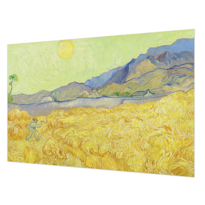 Fotótapéta Falra, Wallfluent, Búzamező, Sárga, 104 x 70 cm, Vlies, Klasszikus, 010100060020000285537