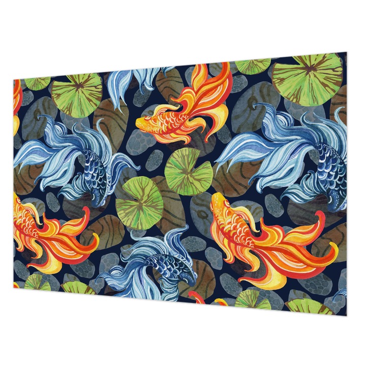 Tapéta Falra, Wallfluent, Halminták, Fekete, 104 x 70 cm, Vlies, Klasszikus, 010100060020000013165