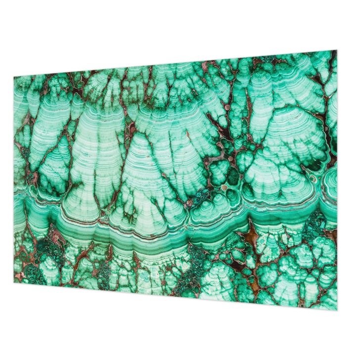 Fotótapéta Falra, Wallfluent, Zöld minták, Türkiz, 152 x 104 cm, Nem Szőtt, Stílusos, 010100060030000005875