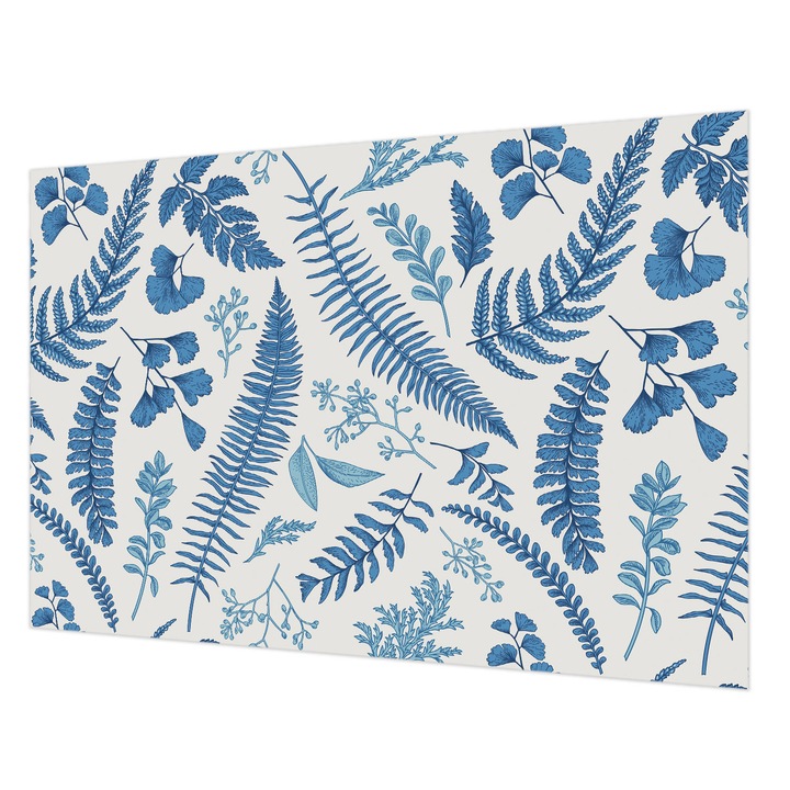 Dekor Tapéta, Wallfluent, Botanikai minták, Fehér, 152 x 104 cm, Vlies, Klasszikus, 010100060030000012122