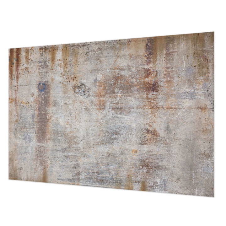 Tapéta Vlies Fali Dekoráció, Wallfluent, Nyers felület, Szürke, 152 x 104 cm, Nem Szőtt, Modern Belsőépítészeti Dekoráció, 010100060030000019884