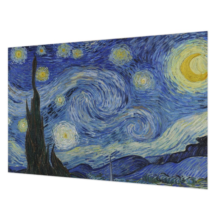 Tapéta Vlies Fali Dekoráció, Wallfluent, Éjszakai örvény, Kék, 104 x 70 cm, Nem Szőtt, Stílusos, 010100060020000019023