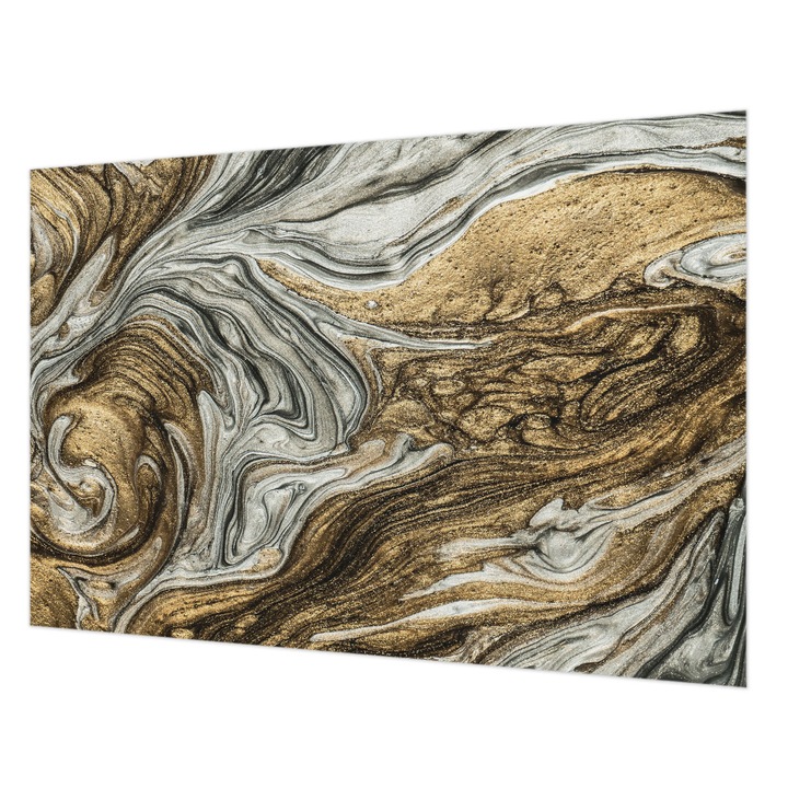 Fotótapéta Falra, Wallfluent, Absztrakt örvények, Szürke, 152 x 104 cm, Nem Szőtt, Könnyen Felszerelhető, 010100060030000077416