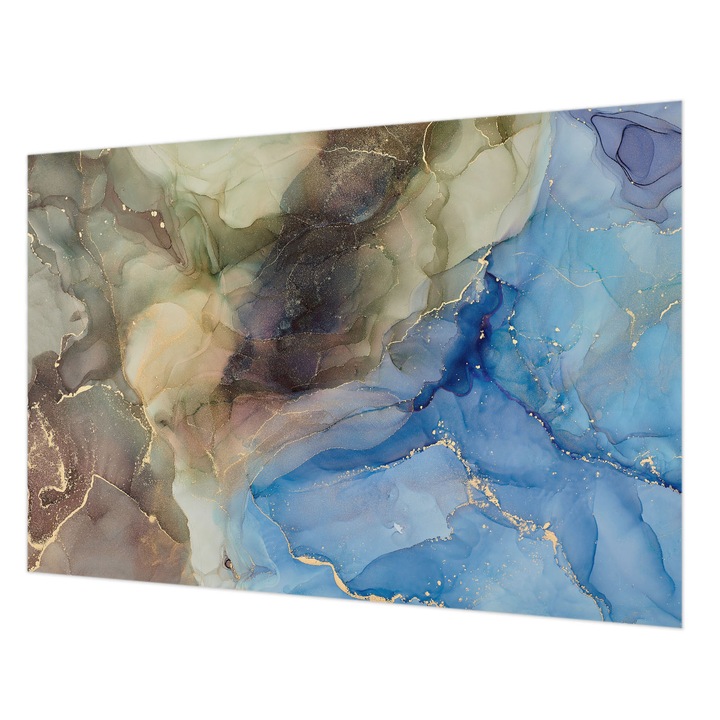 Dekor Tapéta, Wallfluent, Színes absztrakt, Barna, 152 x 104 cm, Nem Szőtt, Stílusos, 010100060030000282552