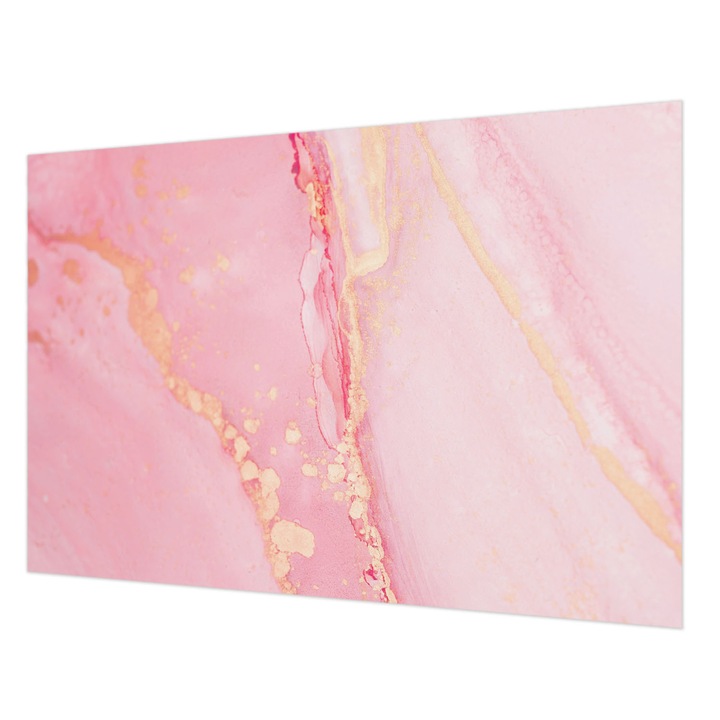 Dekor Tapéta, Wallfluent, Pasztell absztrakció, Rózsaszín, 152 x 104 cm, Vlies, Előszobába, Hálószobába, 010100060030000282617