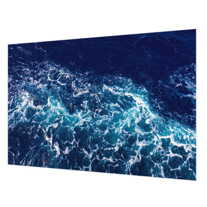 Tapéta Falra, Wallfluent, Tengeri hullámok, Tengerészkék, 152 x 104 cm, Vlies, Öko, 010100060030000282624