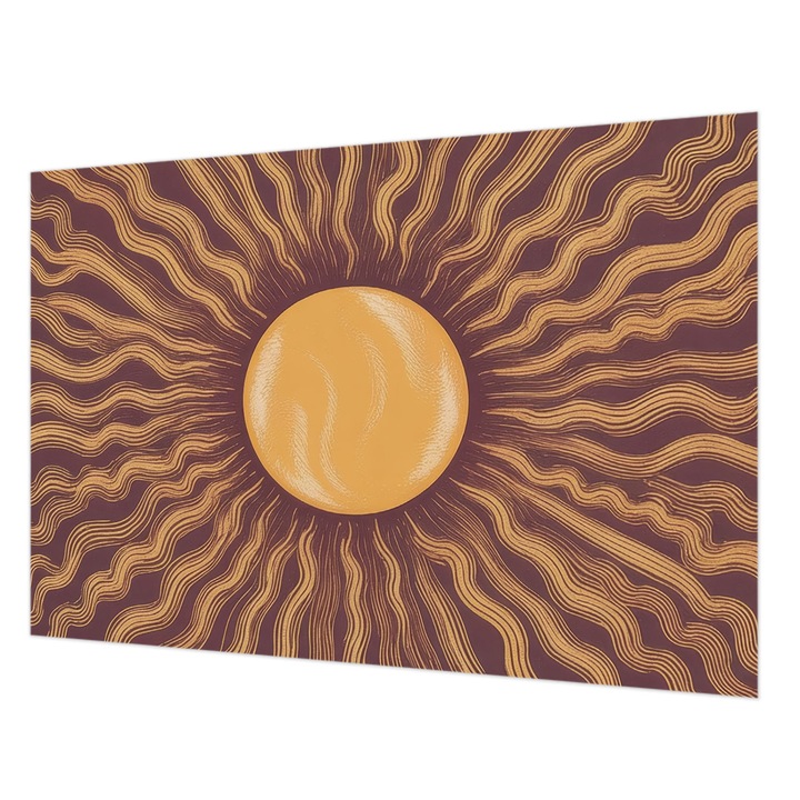 Fotótapéta Falra, Wallfluent, Napsugarak, Barna, 152 x 104 cm, Nem Szőtt, Stílusos, 010100060030000284762