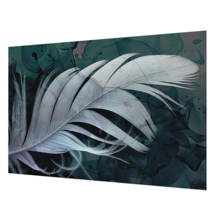 Fotótapéta Falra, Wallfluent, Éteri toll, Fehér, 152 x 104 cm, Nem Szőtt, Erős Ragasztó, 010100060030000284887