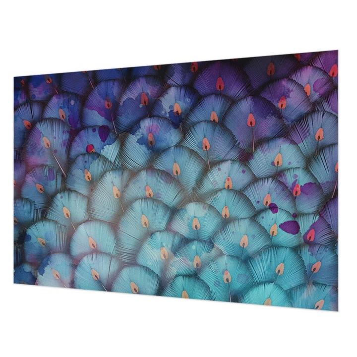 Fotótapéta Falra, Wallfluent, Színes tollak, Kék, 152 x 104 cm, Nem Szőtt, Könnyen Felszerelhető, 010100060030000285148