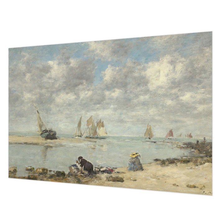 Tapéta Falra, Wallfluent, Tengeri tájképek, Szürke, 152 x 104 cm, Vlies, Dekoráció, 010100060030000285232