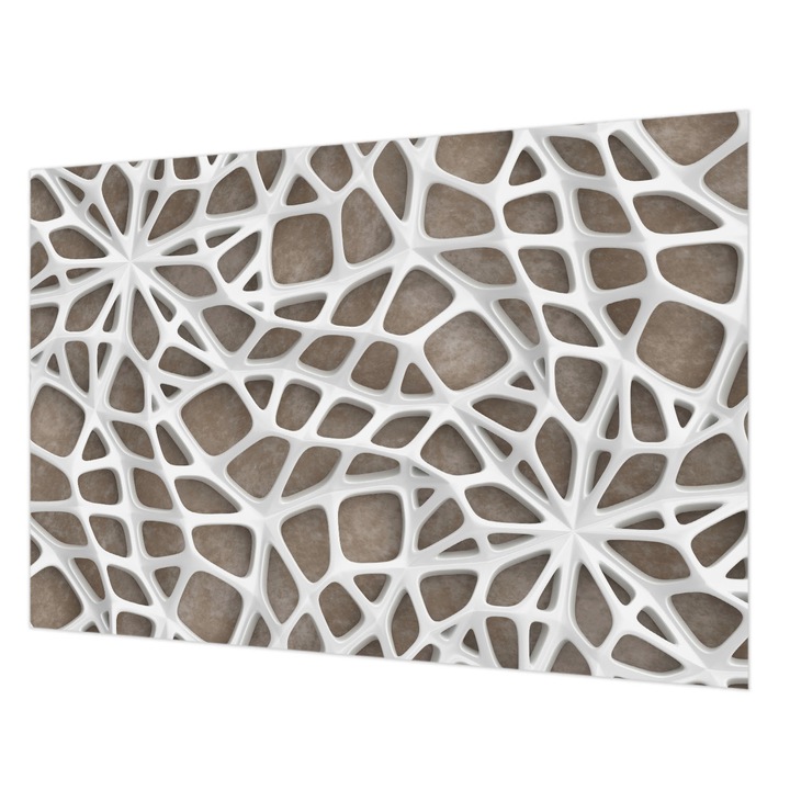 Fotótapéta Falra, Wallfluent, Csipkeháló, Fehér, 152 x 104 cm, Nem Szőtt, Stílusos, 010100060030000285237