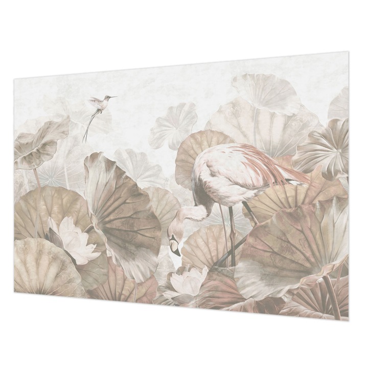 Fotótapéta Falra, Wallfluent, Elegáns természet, Bézs, 152 x 104 cm, Vlies, Élénk Színek, 010100060030000285242