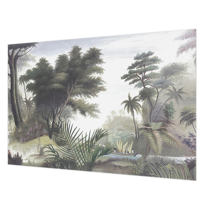 Fotótapéta Falra, Wallfluent, Egzotikus táj, Zöld, 152 x 104 cm, Nem Szőtt, Könnyen Felszerelhető, 010100060030000282754