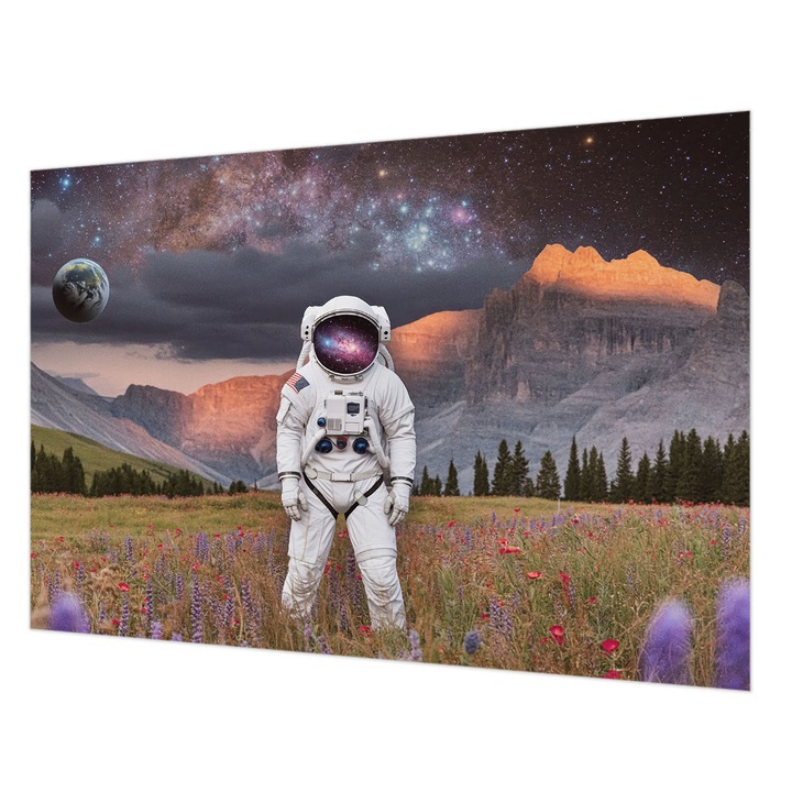 Fotótapéta Falra, Wallfluent, Kozmikus táj, Fekete, 152 x 104 cm, Nem Szőtt, Dekoráció, 010100060030000284739